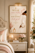 Ecclesiastes 9:8 |Luxury Christian Wall Art | Classy Lady