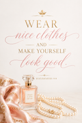 Ecclesiastes 9:8 | Luxury Christian Wall Art | Accessories