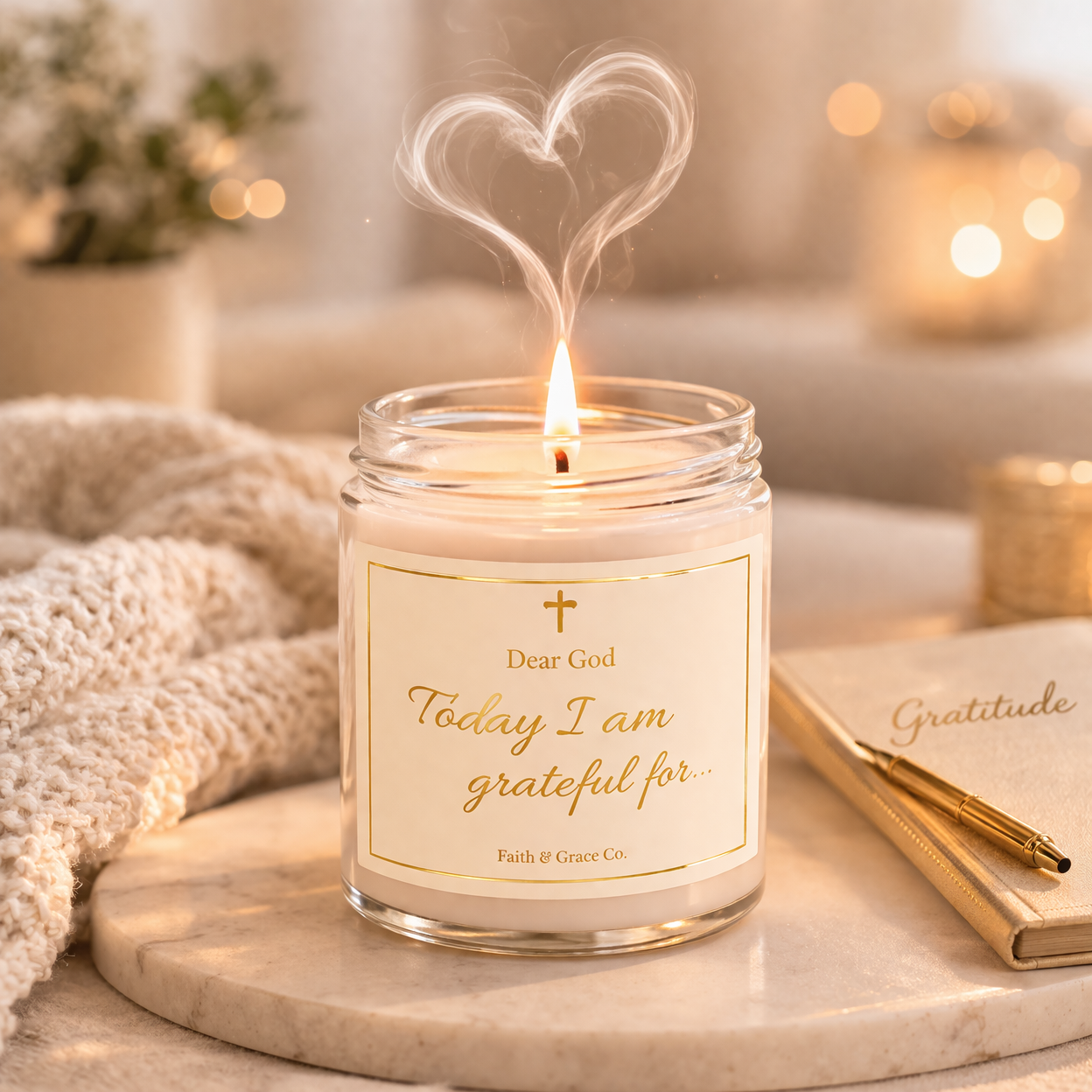 Gratitude Candle