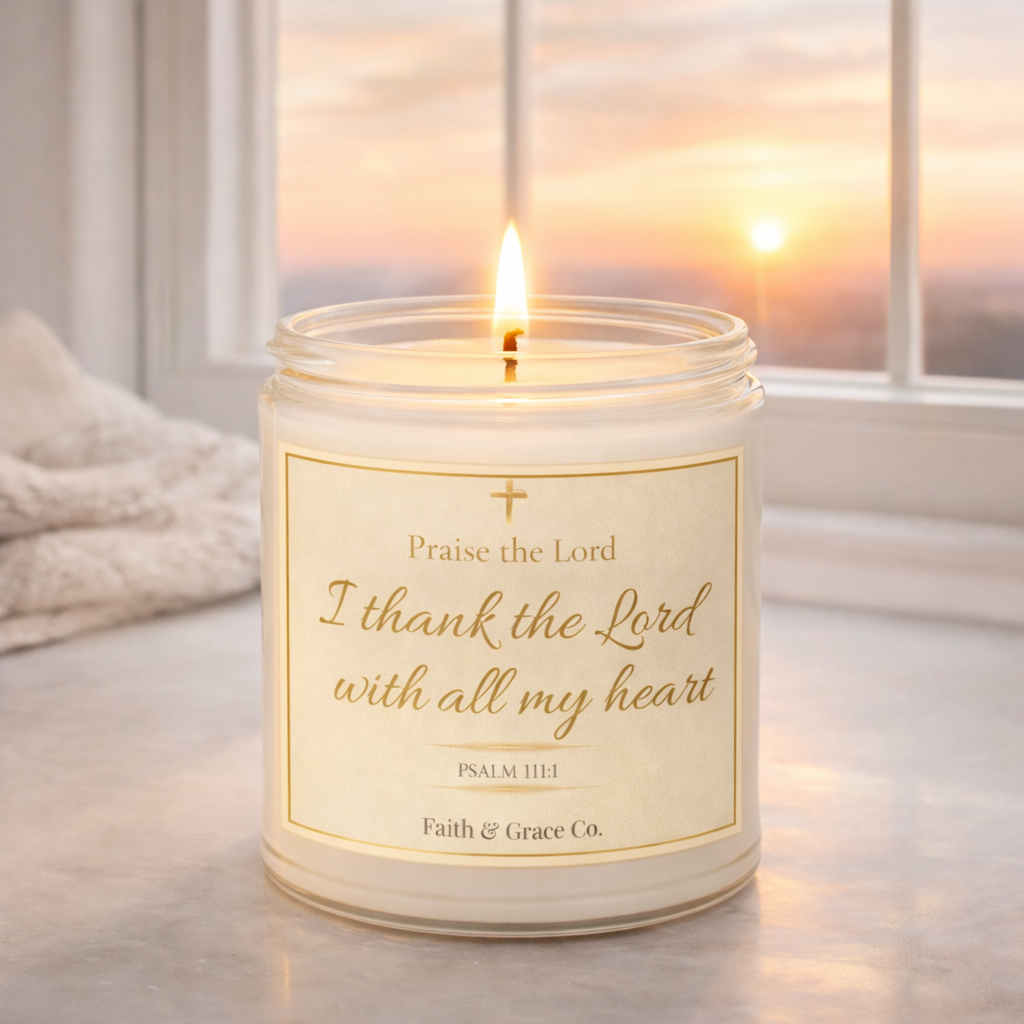 Thankful Candle